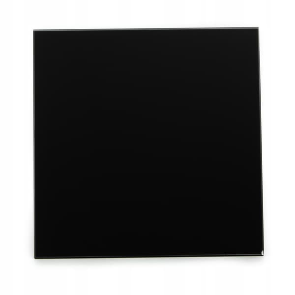 dRim 125 DTS Forsinket Timer Blæser Sort Mat Glas Komplet Blæser Plus Panel