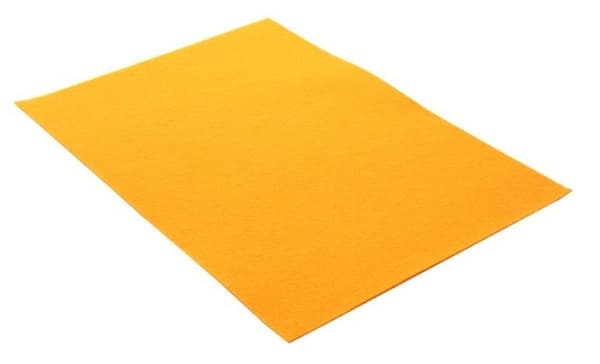 Dekorativ filt mörkgul 20x30cm 10st