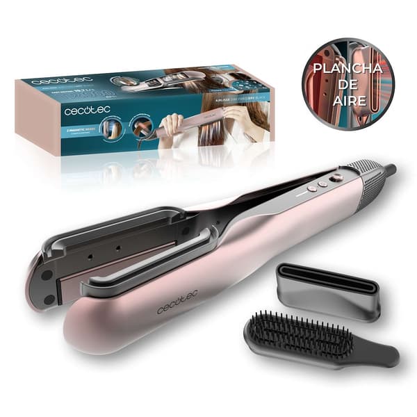 Cecotec AirLisse 2-i-1 ForceDry Sort aero-glattejern