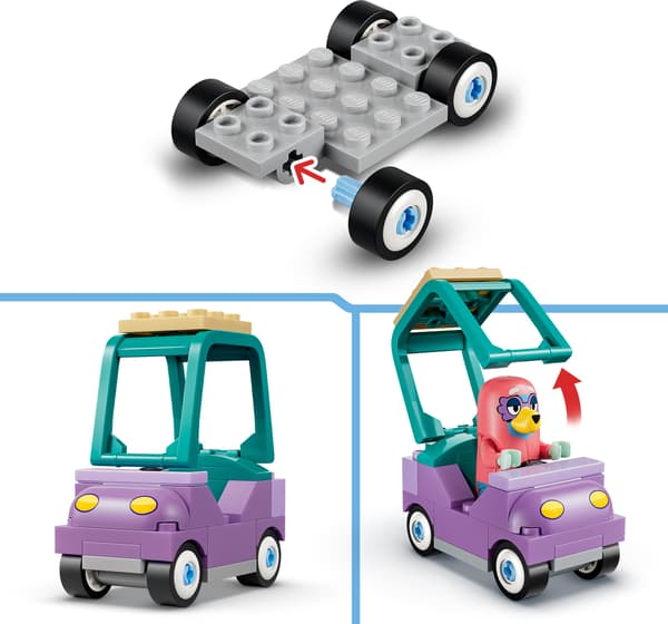 LEGO Blå Bedstemor med Bingo og Blå 80-delt sæt (11216)