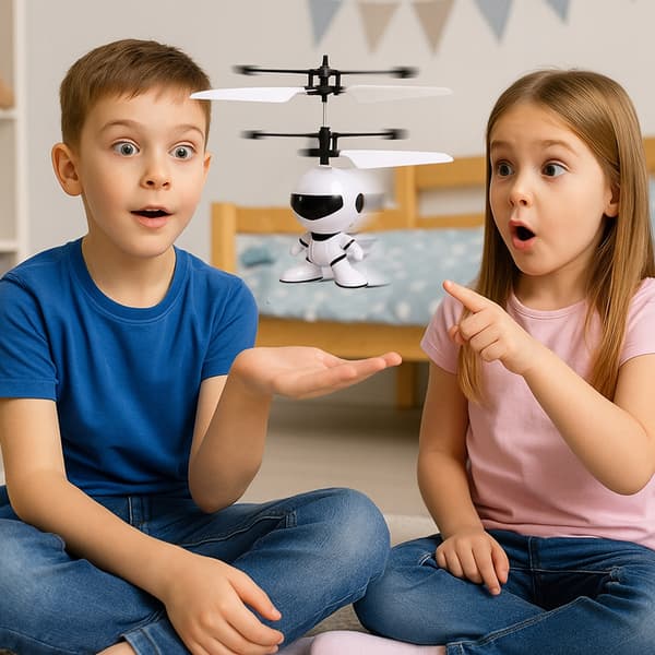 Flyvende Alien UFO Håndstyret Robot Z2342