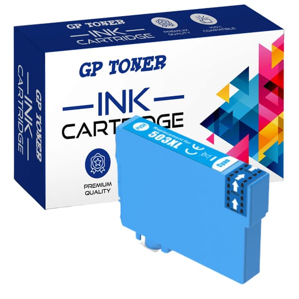 Epson GP-E503XL C cyan - kompatibel blæk