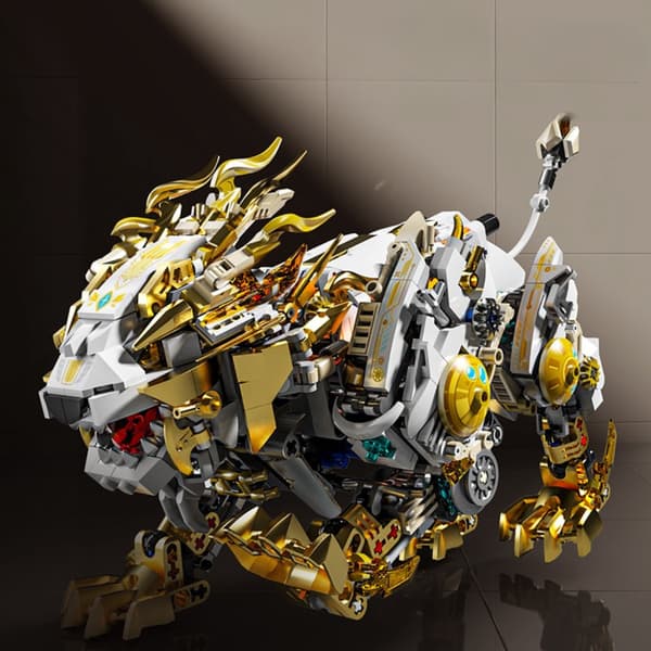 MJI 13090 - Technic LED Mekaniskt Lejon, 1073 delar - samlarmodell