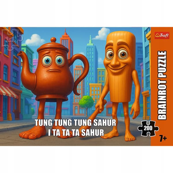13364 "200 - BrainRots Tung Tung Sahur" / Trefl