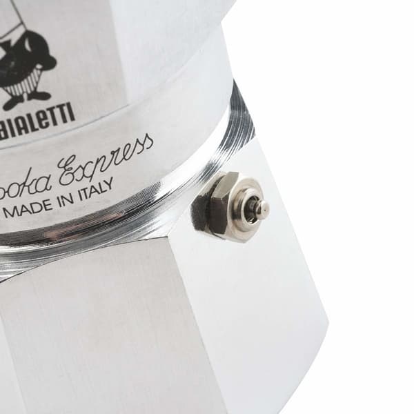 Bialetti Moka Express 3-kops kaffemaskine 130 ml sølv (0001162)