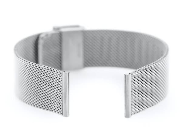 Armbånd Pacific M6 - mesh HQ - sølv 18mm