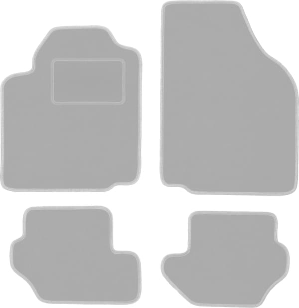 Grå bilmåtter til: Ford Fiesta MK5 hatchback (1999-2002)