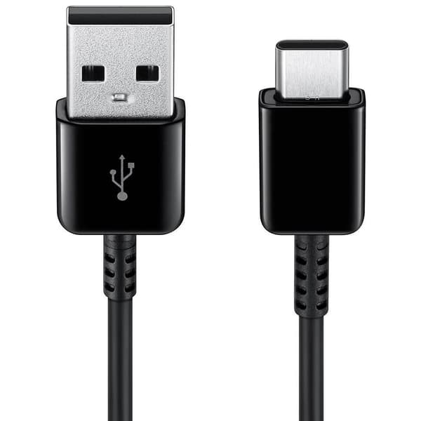 Samsung USB-A - USB-C -kaapeli 0,8 m - musta