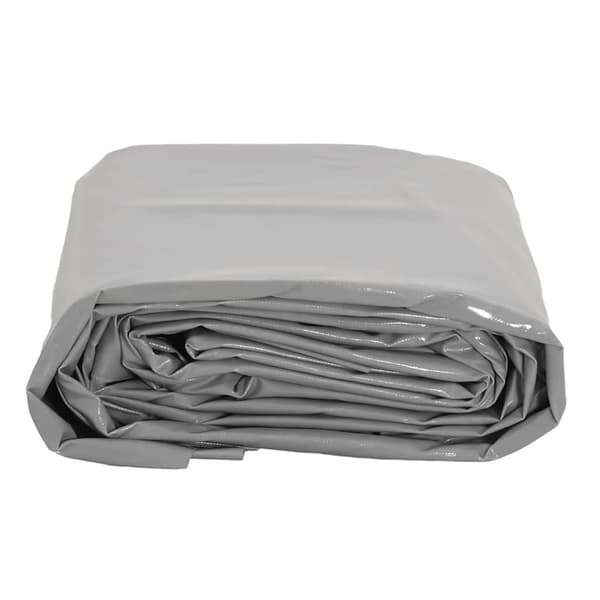 vidaXL Pressu, harmaa, 5x5 m, 600 g/m²