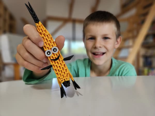 Origami 3d. Banan