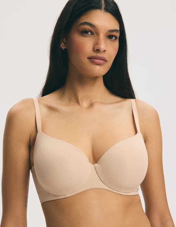 Q1.13 VACKER Esotiq vadderad bh | sandbeige 80E