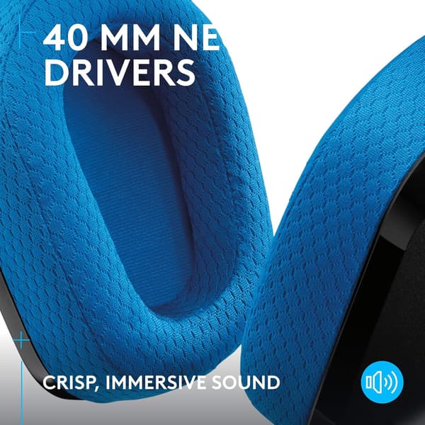 Logitech G535 Lightspeed Console Svarta Hörlurar (939-002219)