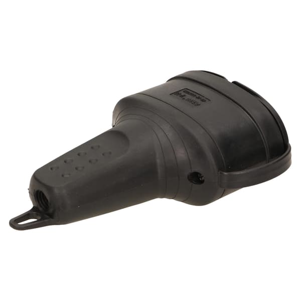 Kaksinkertainen kumipistorasia x2 Schuko IP44