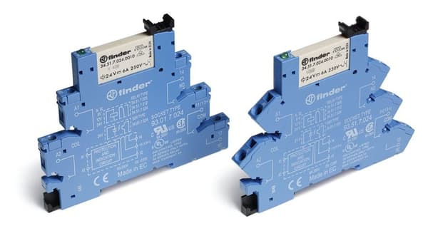 Reläkopplingsmodul 1P 6A 24V DC