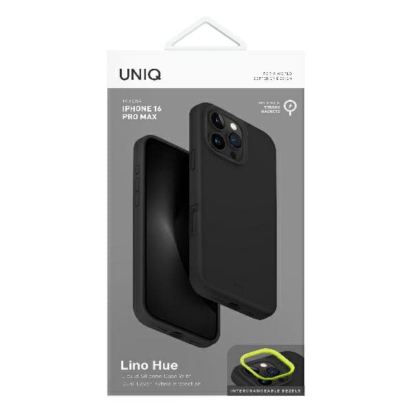 UNIQ Lino Hue MagSafe-etui til iPhone 16 Pro, grå