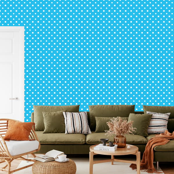 Azure ja Azure Dots -tapetti, Soft Forms 50x1000 cm