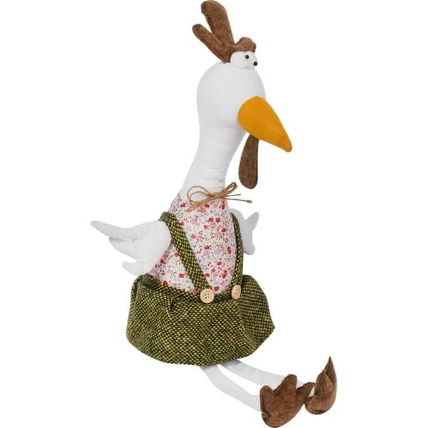 KUKKO MEKOSSA ISTUVASSA KUMMOSSA 38 CM