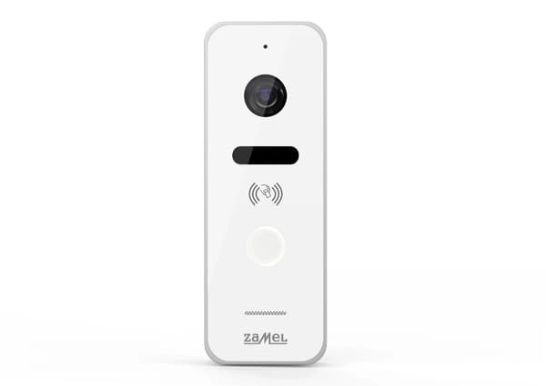 Utomhuskassett HD Extern panelnyckelbricka och RFiD-kortläsare Vit