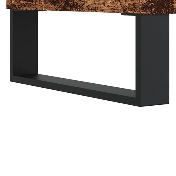 vidaXL Soffbord, Antikträ, 60x44,5x45 cm