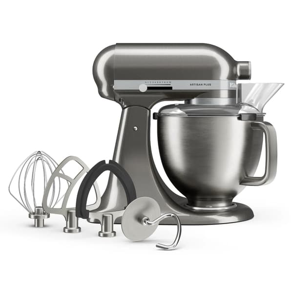 KitchenAid Artisan Plus 5KSM50PKVE Mixer KitchenAid Farve: Sølv Ask