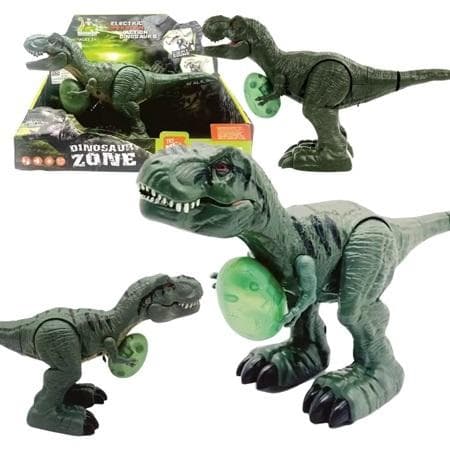 Dinosaurie interaktivt ljus- och ljudägg
