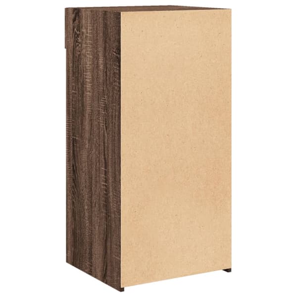 vidaXL skab brunt egetræ 45x42,5x93 cm træbaseret materiale