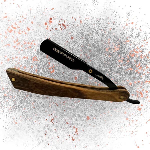 Professionelt barbersæt, barberskraber, barberblade