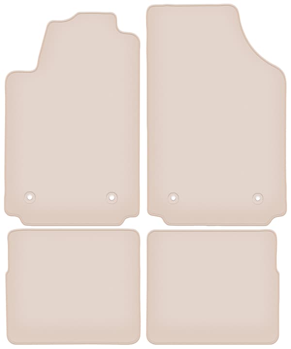 PREMIUM beige golvmattor för: Audi A2 halvkombi 2000-2005