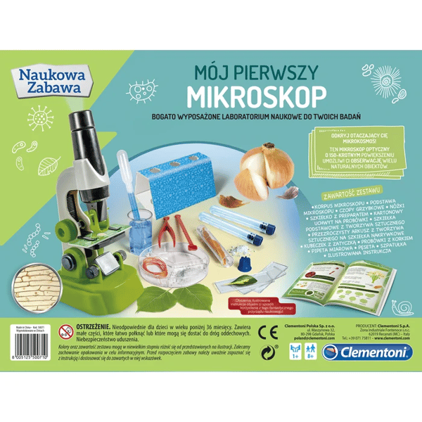 Mikroskooppi. Clementoni 50071