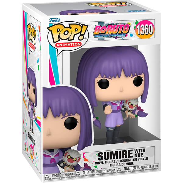 Funko POP Boruto 1360 Sumire med Nue samlarfigur
