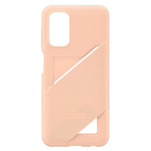 Samsungin korttipaikkakotelo Galaxy A13:lle, persikka