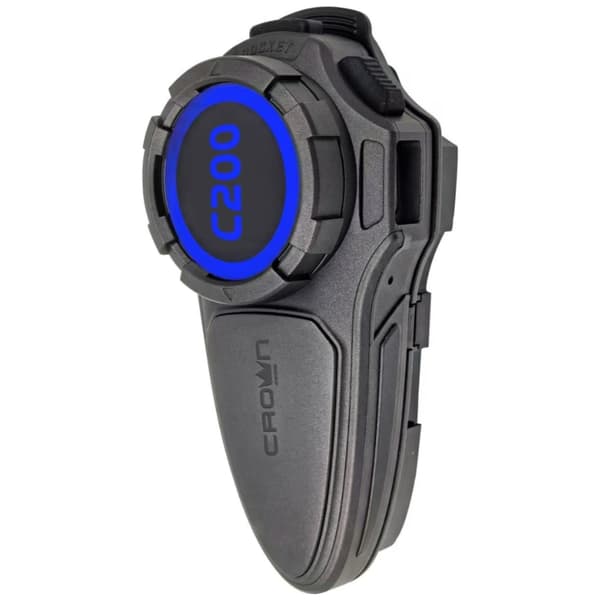 Crown C200 Mesh Bluetooth -moottoripyörän sisäpuhelin, musta
