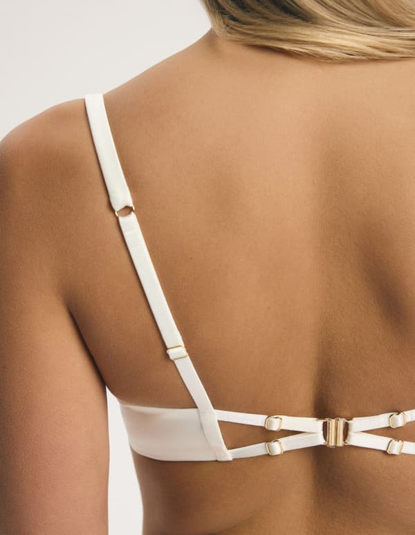 INES Esotiq Push-Up -rintaliivit | Kermanvärinen 75F