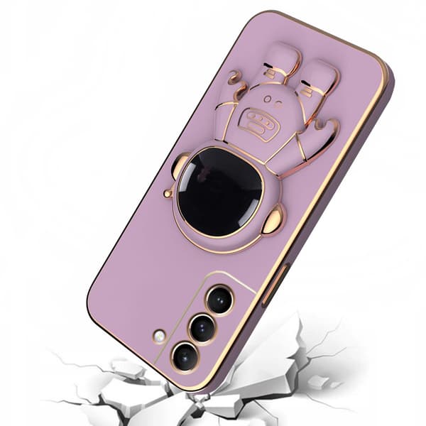 Samsung Galaxy S21 FE Astronaut-cover, lilla