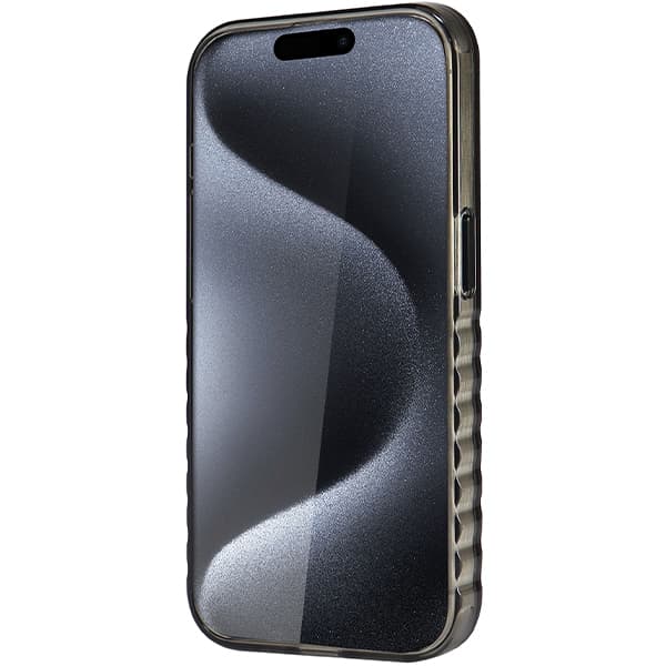 Audi IML MagSafe-etui med stort logo til iPhone 15 Pro Max, sort