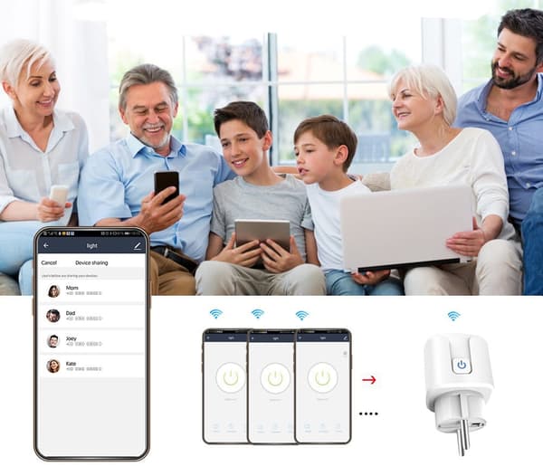 TUYA SMARTLIFE Zigbee -älypistorasia