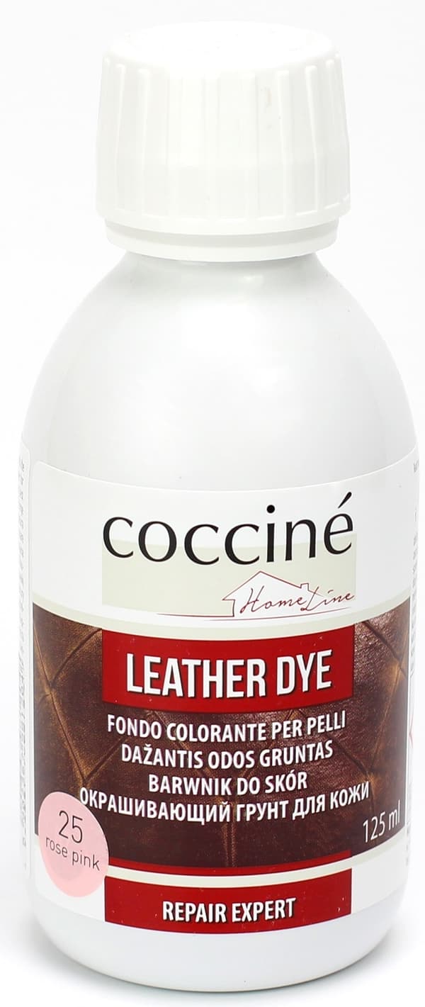 Læder- og tekstilfarve - COCCINE LÆDERFARVE lys grå 125 ml