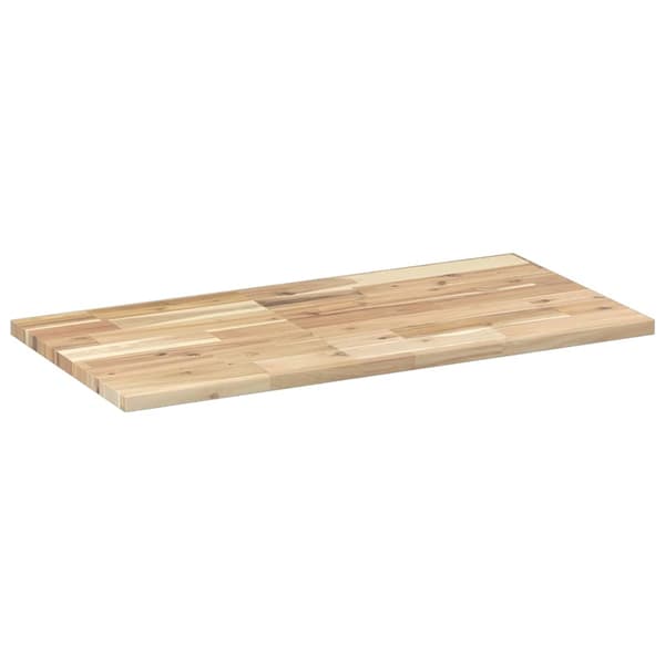 vidaXL bordplade 60x40x2 cm rektangulær massiv akacietræ