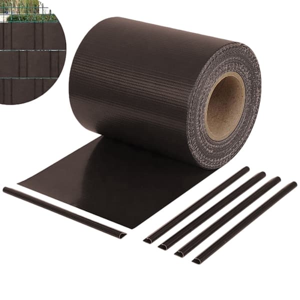 Heckermann Stakettejp 19cm x 35m - Brun