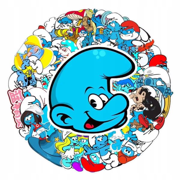 Smurffit-tarrasekoitus 50 kpl