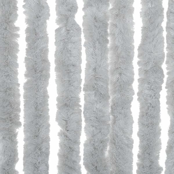 vidaXL Flugnät, Grå, 56x200 cm, Chenille