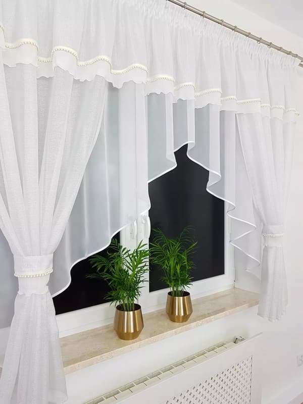 Verho lambrequin, batiste, voile