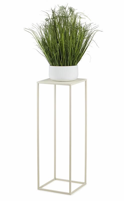Kräm stående blomsterställ 70 cm