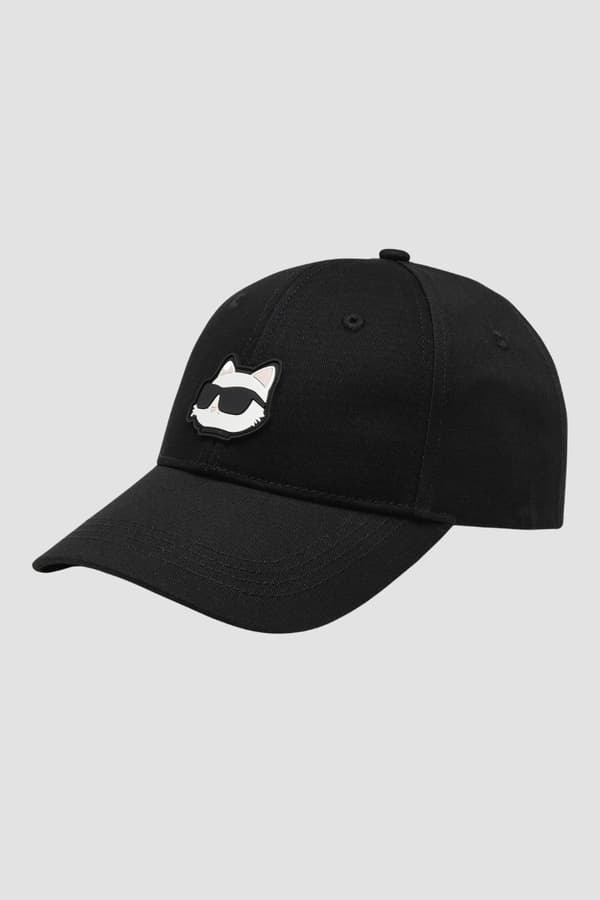 Karl Lagerfeldin musta baseball-lippis
