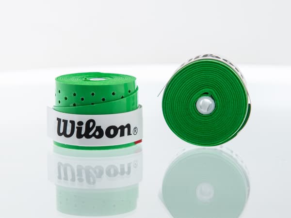 Wilson Overgrip Sticky Perforeret Tennisgreb - Grøn
