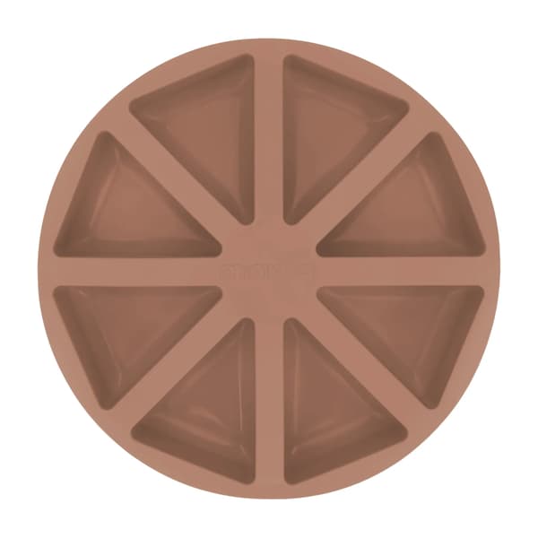 MinikOiOi Brun Silikone Bageform til Mini Cupcakes, 8 stk.