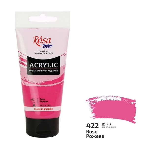Akrylmaling pink 422 75ml