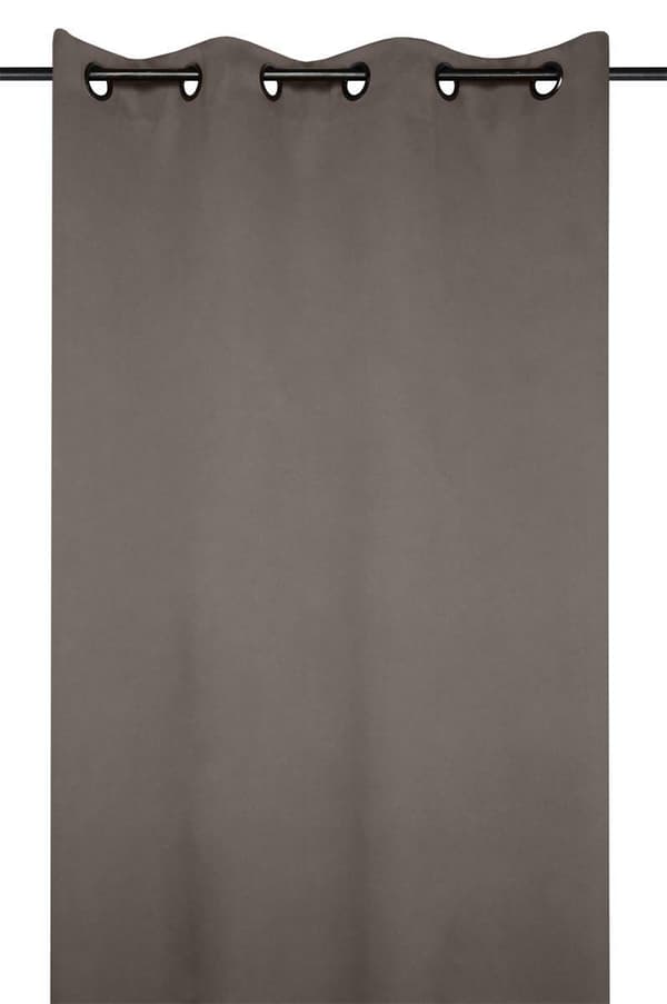 Notte gardin 135x250 taupe mørklægning