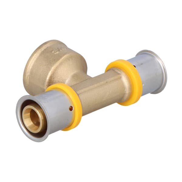 Messing-T-stykke GW ultraPRESS - 20 Rp3/4"