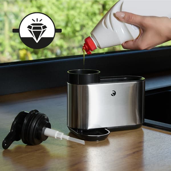 DISPYN svart matt diskmedelsdispenser